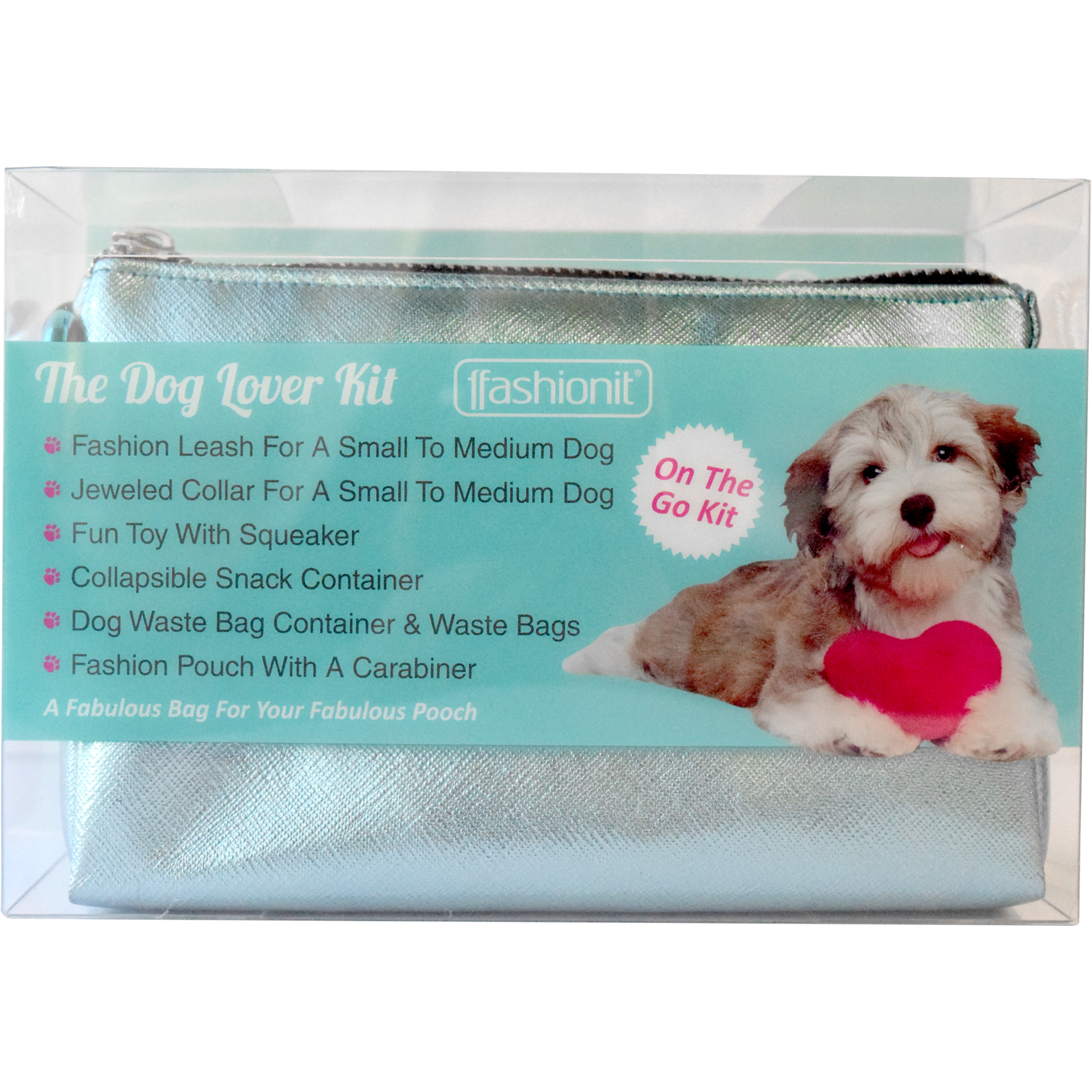 Dog Lover Kit in Blue for all your dog must haves