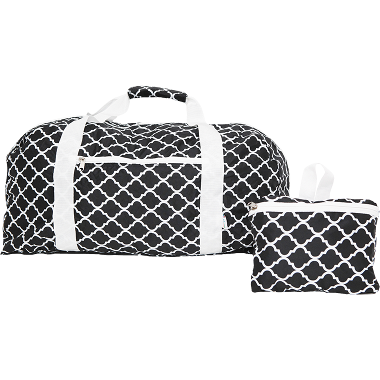 Perfect Travel Bag|Folding Duffel in Christina