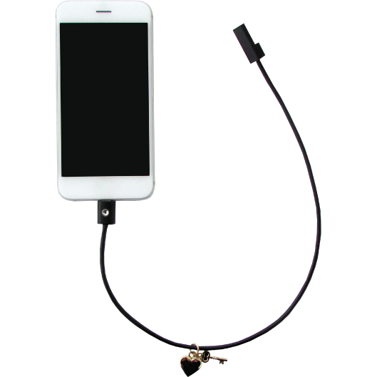 Fashionit Phone Cable Necklace Butterfly|Smart Jewelry|Wearable Technology