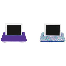 Purple and Paisley Green Tablet Ipad Tray